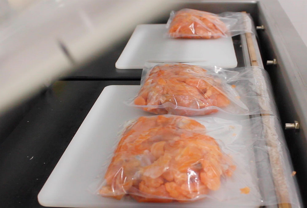 Lavorazione Salmone affumicato